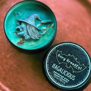 Hagalicious Wickless Candle: Patchouli Pine Sweet Florals Scent